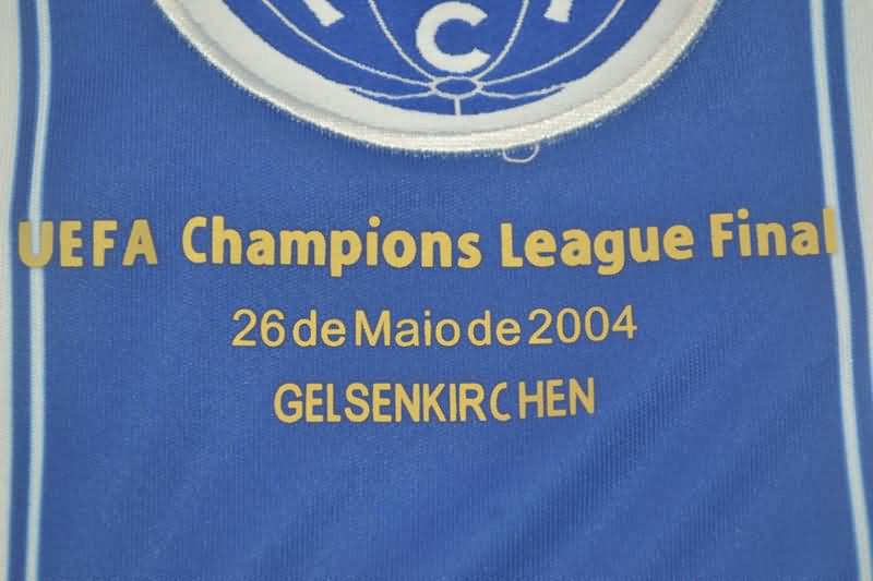 Porto Soccer Jersey Home UCL Final Retro Replica 2003/04