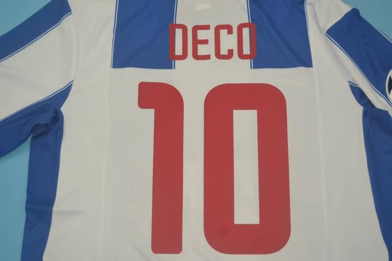 Porto Soccer Jersey Home UCL Final Retro Replica 2003/04