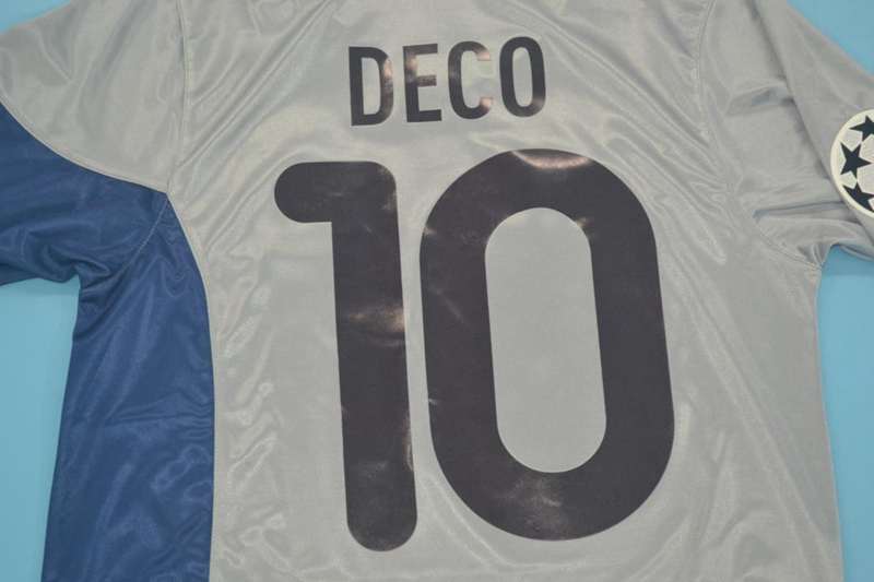 Porto Soccer Jersey Away Retro Replica 2001
