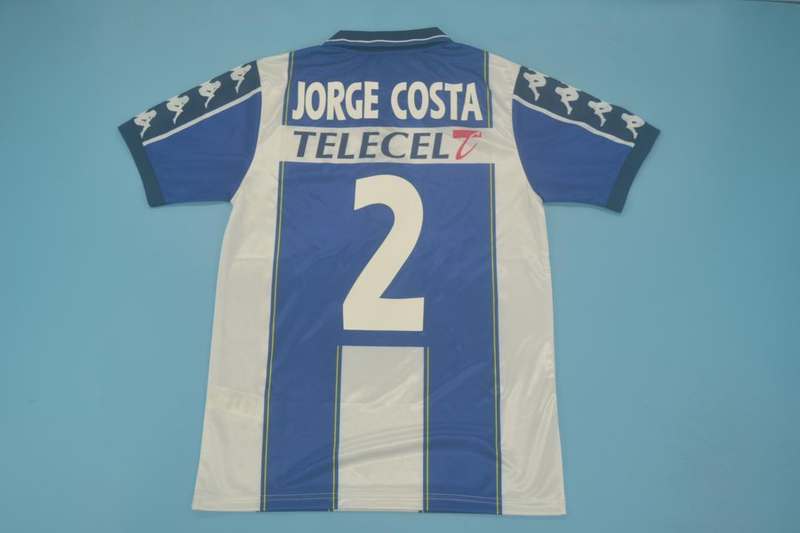 Porto Soccer Jersey Home Retro Replica 1999/00