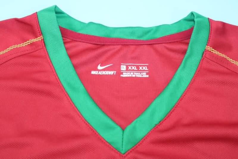 Portugal Soccer Jersey Home Retro Replica 2006/08