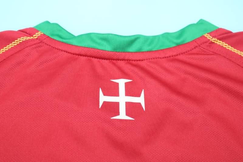 Portugal Soccer Jersey Home Retro Replica 2006/08