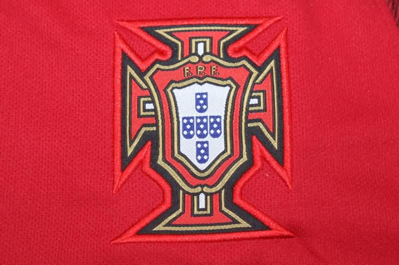 Portugal Soccer Jersey Home Long Sleeve Retro Replica 2016/17