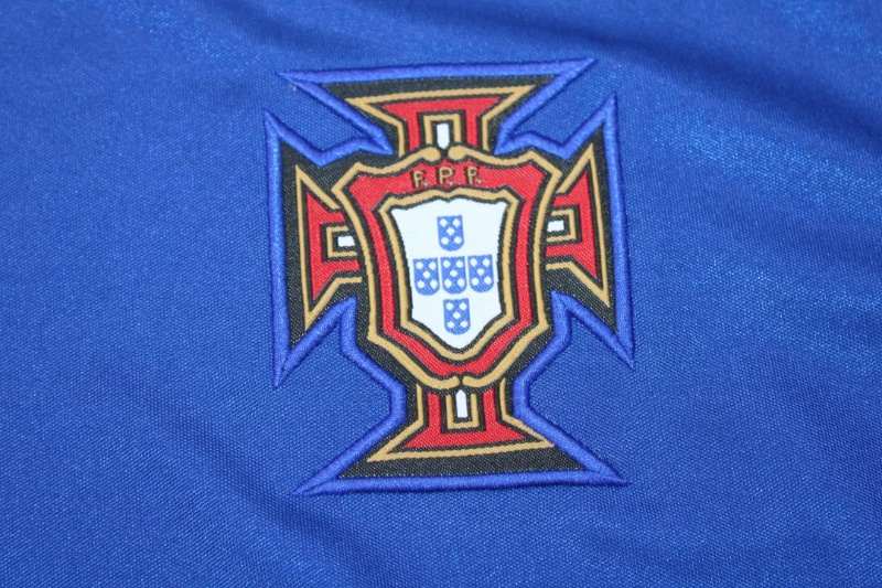 Portugal Soccer Jersey Away Retro Replica 1998