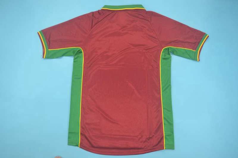 Portugal Soccer Jersey Home Retro Replica 1998