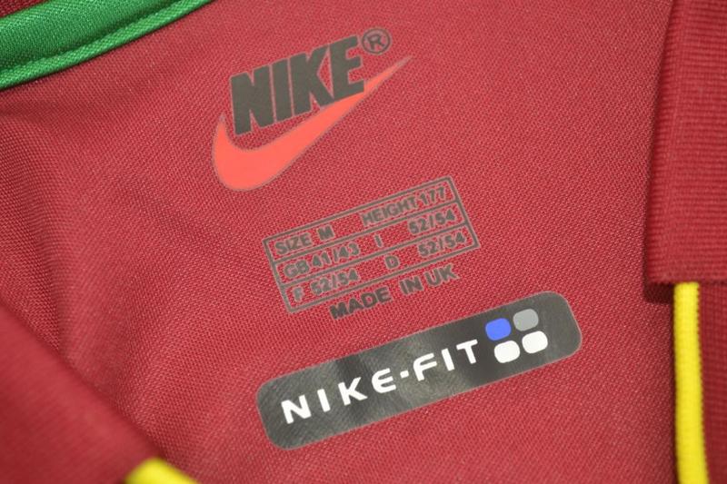 Portugal Soccer Jersey Home Retro Replica 1999