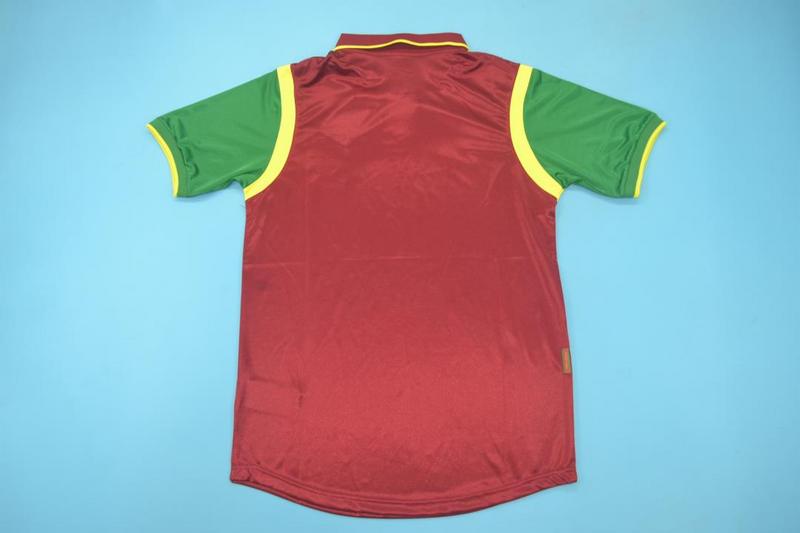 Portugal Soccer Jersey Home Retro Replica 1999