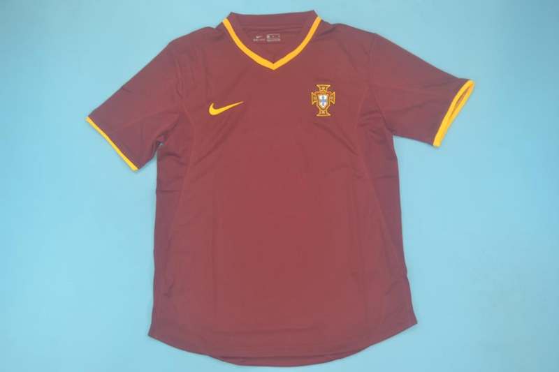 Portugal Soccer Jersey Home Retro Replica 2000