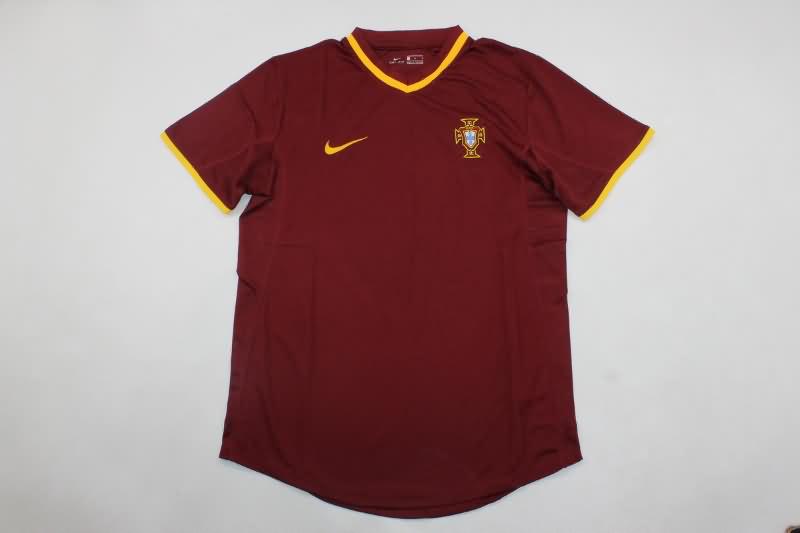 Portugal Soccer Jersey Home Retro Replica 2000