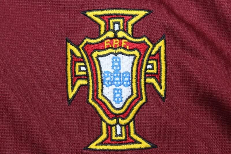 Portugal Soccer Jersey Home Retro Replica 2000