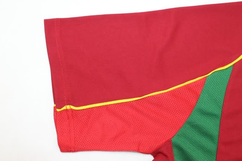 Portugal Soccer Jersey Home Retro Replica 2002