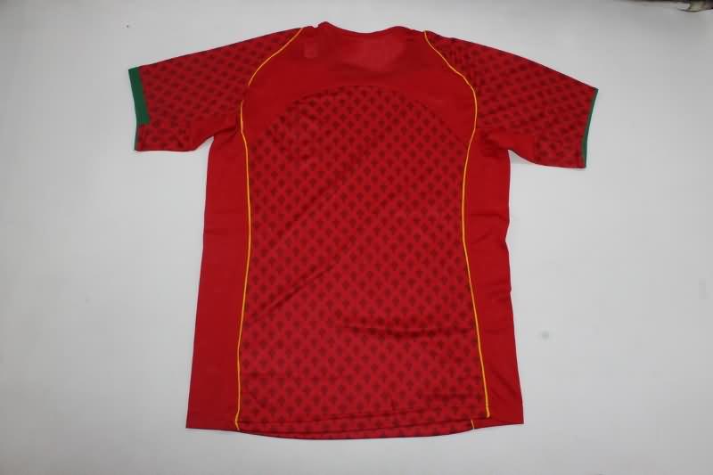 Portugal Soccer Jersey Home Retro Replica 2004