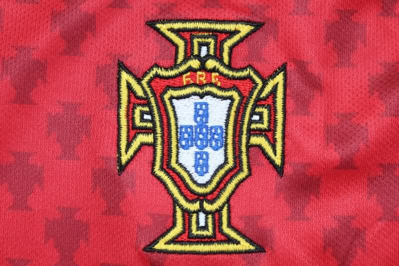 Portugal Soccer Jersey Home Retro Replica 2004