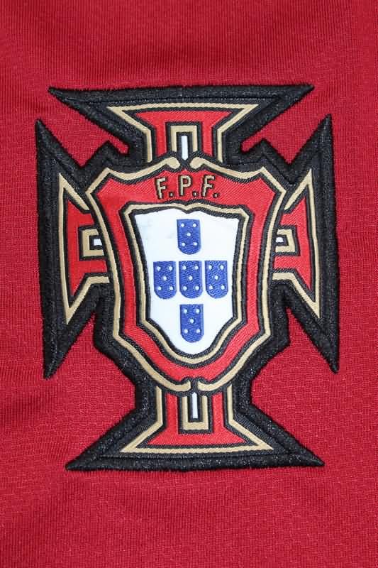 Portugal Soccer Jersey Home Long Sleeve Retro Replica 2006