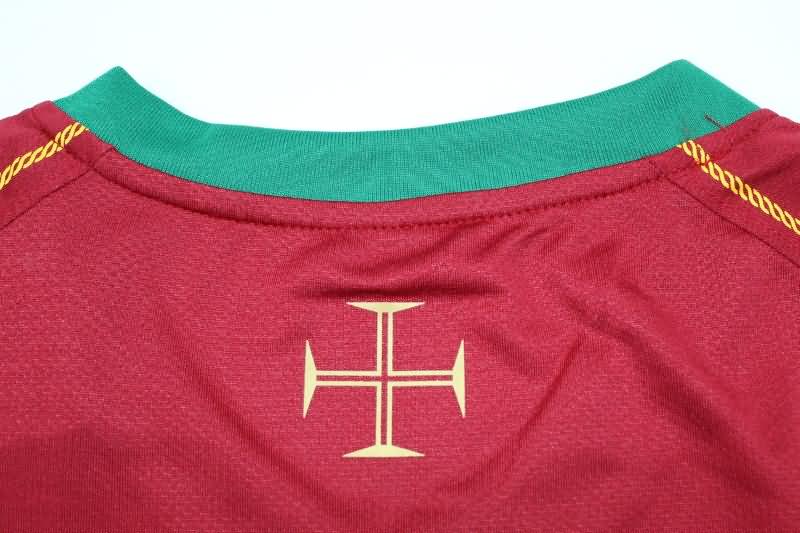 Portugal Soccer Jersey Home Long Sleeve Retro Replica 2006