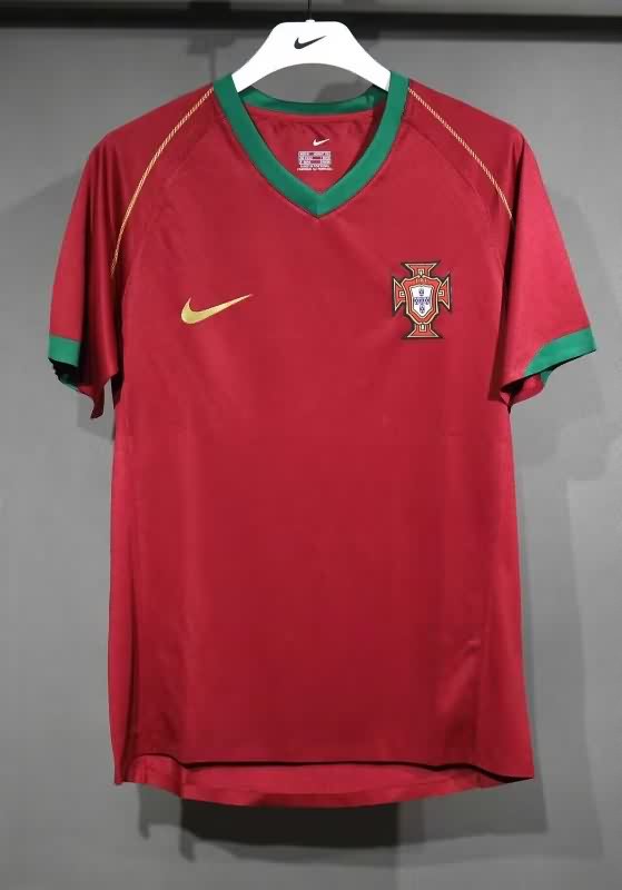AAA Quality Portugal 2006 Home Retro Soccer Jersey (Player)