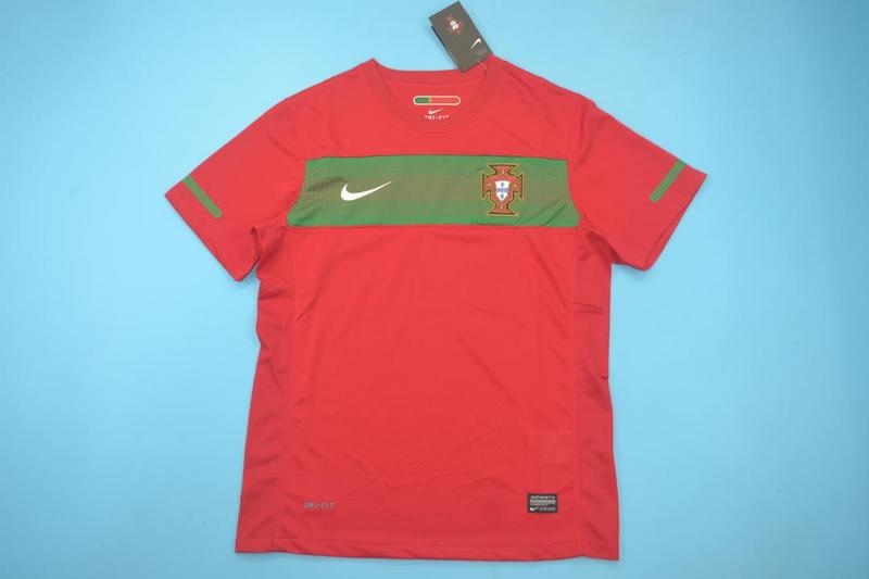 Portugal Soccer Jersey Home Retro Replica 2010