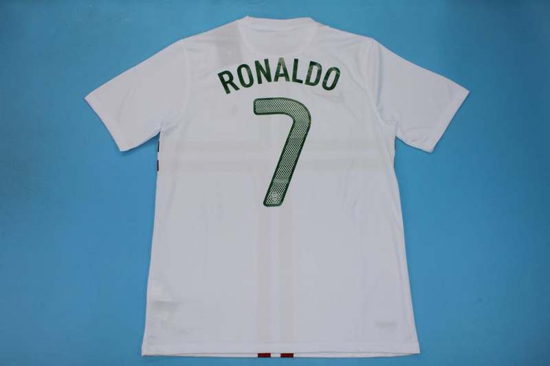 Portugal Soccer Jersey Away Retro Replica 2012