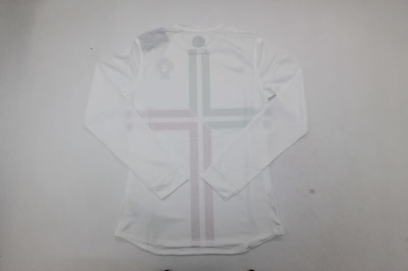 AAA Quality Portugal 2012 Away Long Sleeve Retro Soccer Jersey (Player)