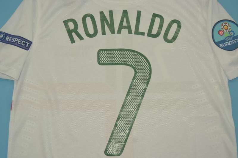 Portugal Soccer Jersey Away Retro (Player) 2012