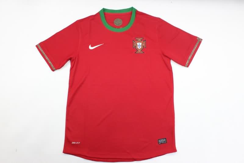 Portugal Soccer Jersey Home Retro Replica 2012