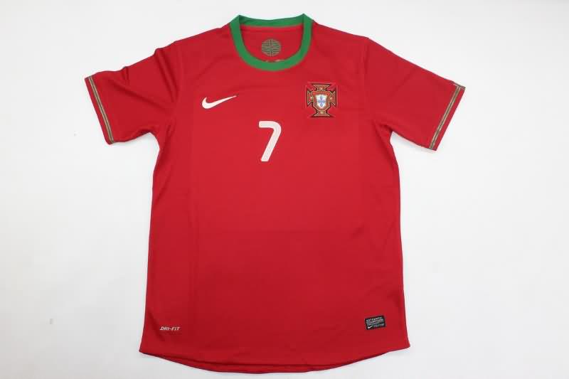Portugal Soccer Jersey Home Retro Replica 2012