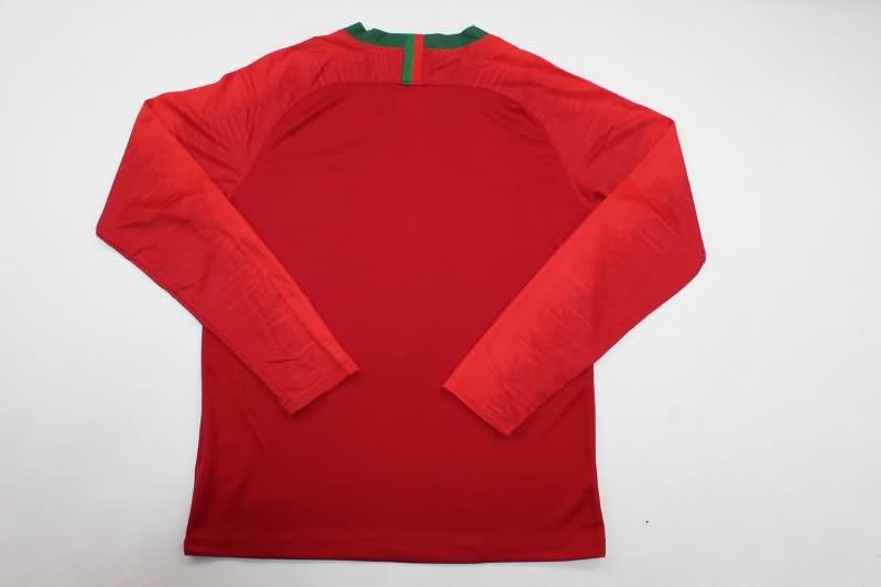 Portugal Soccer Jersey Home Long Sleeve Retro Replica 2018