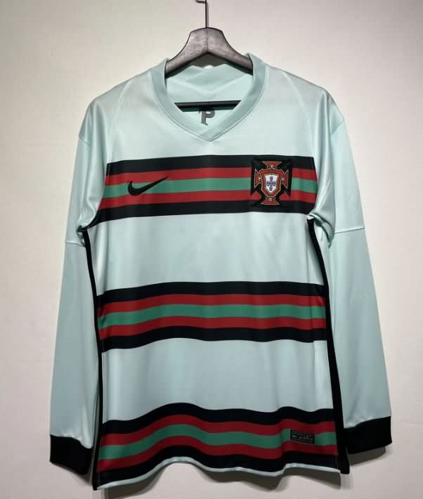 AAA Quality Portugal 2020 Away Long Sleeve Retro Soccer Jersey