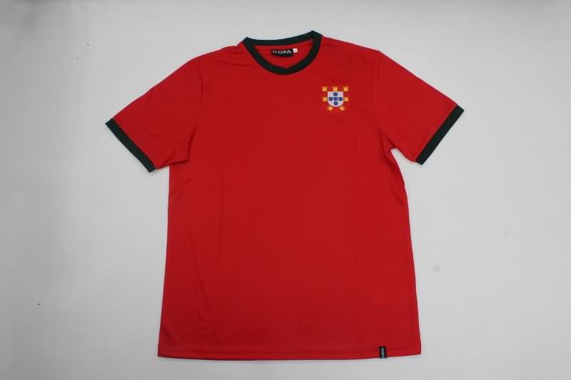 Portugal Soccer Jersey Home Retro Replica 1966/72