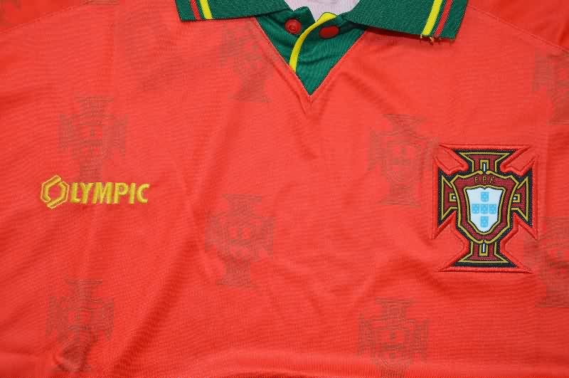 Portugal Soccer Jersey Home Retro Replica 1995/96