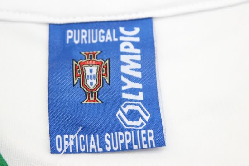 Portugal Soccer Jersey Away Retro Replica 1996/97