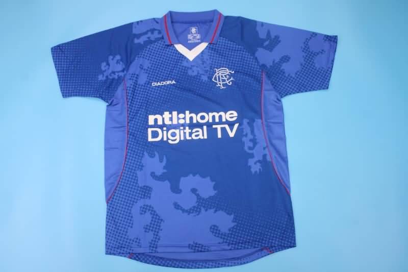 Rangers Soccer Jersey Home Retro Replica 2002/03