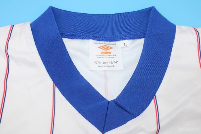 Rangers Soccer Jersey Away Retro Replica 1982/83