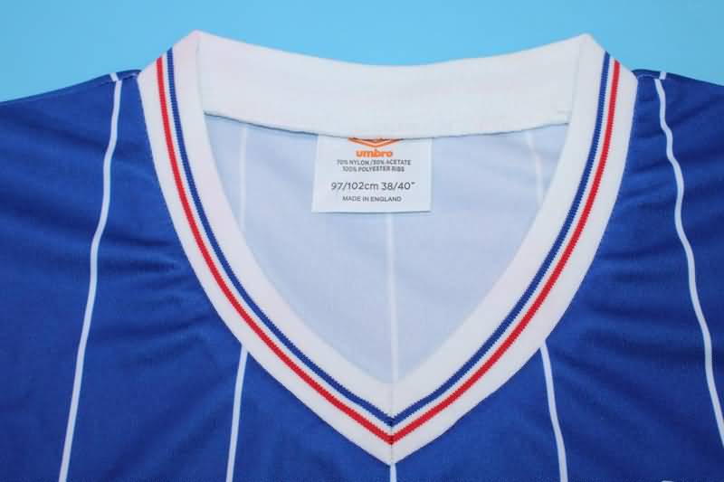 Rangers Soccer Jersey Home Retro Replica 1982/83