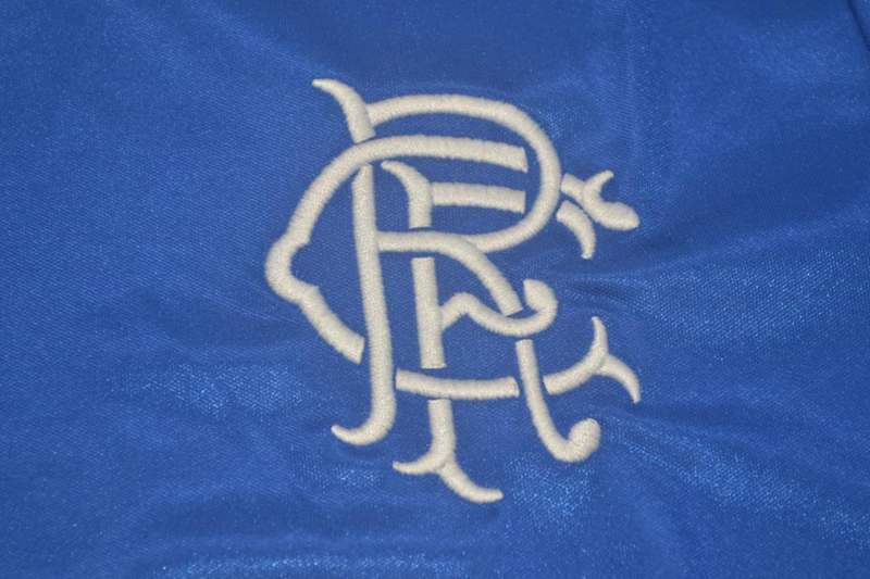Rangers Soccer Jersey Home Retro Replica 1984/87