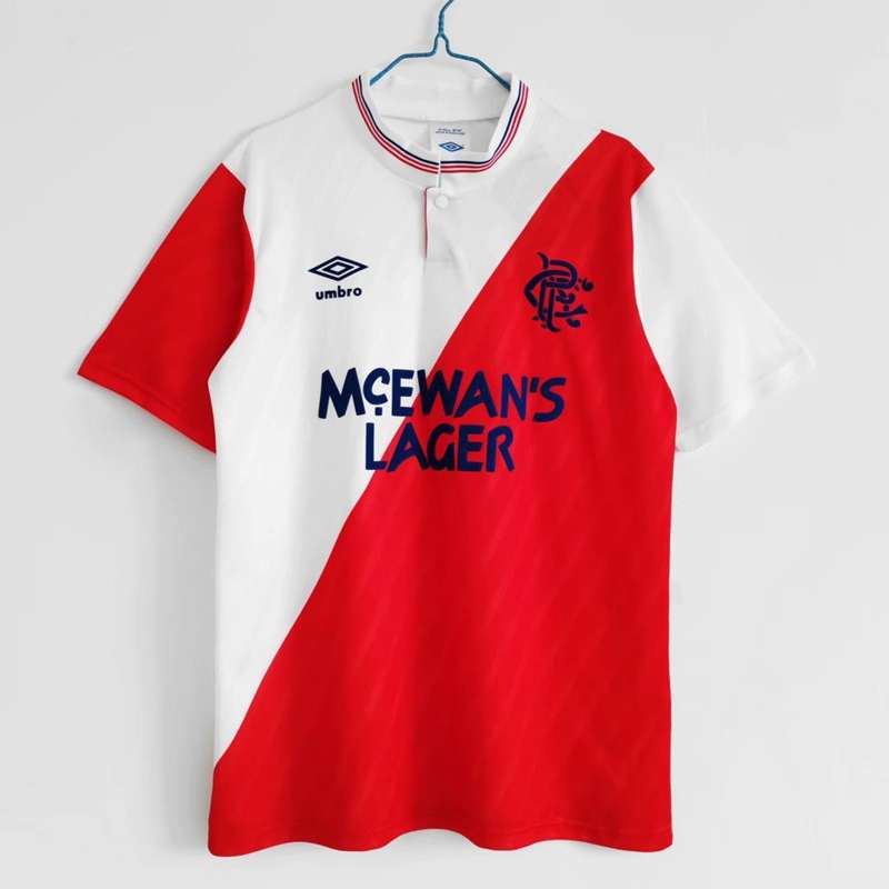 Rangers Soccer Jersey Special Retro Replica 1987/88