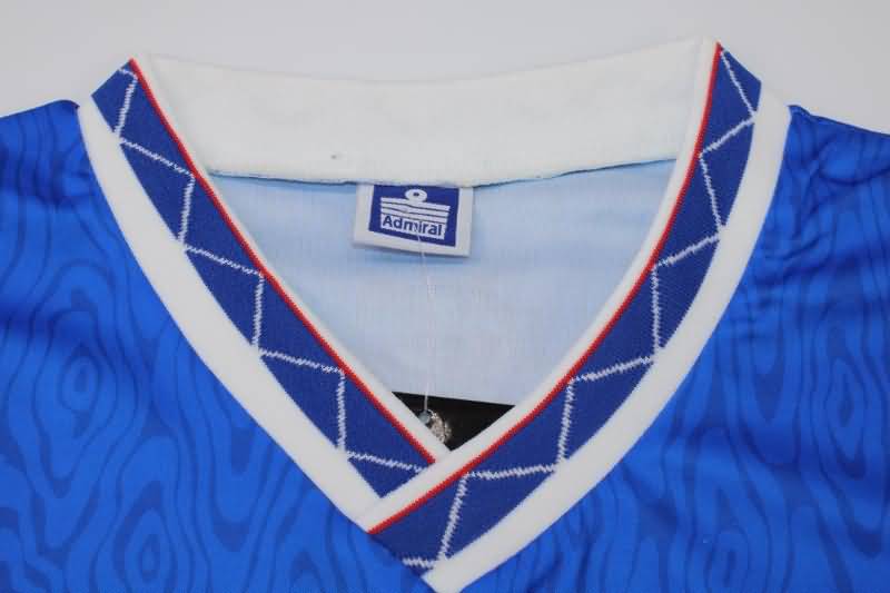 Rangers Soccer Jersey Home Retro Replica 1990/92