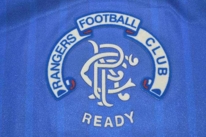 Rangers Soccer Jersey Home Retro Replica 1992/94