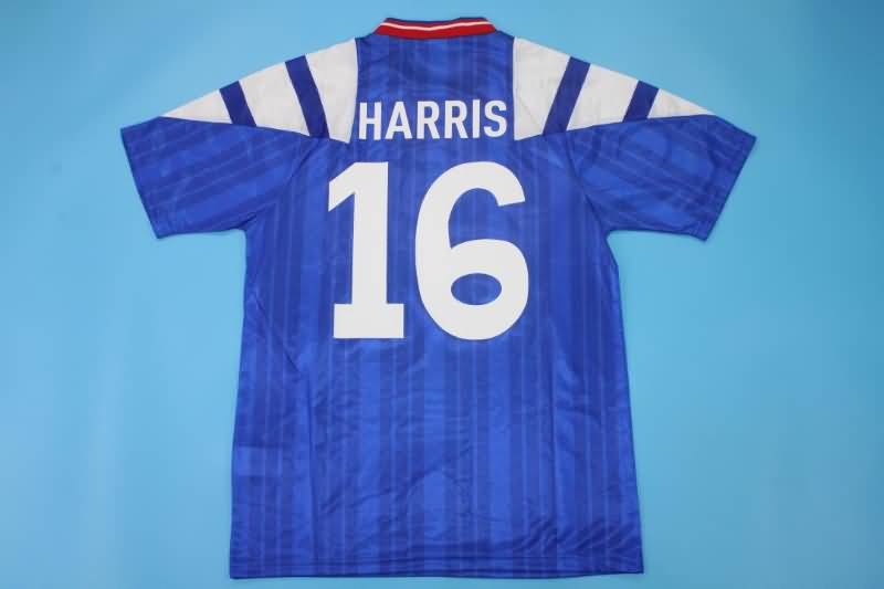 Rangers Soccer Jersey Home Retro Replica 1992/94