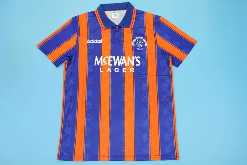 Rangers Soccer Jersey Away Retro Replica 1993/94