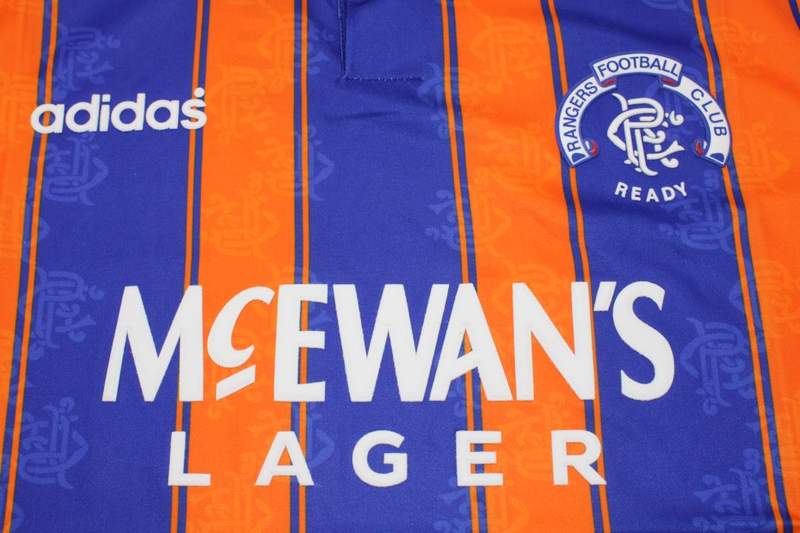 Rangers Soccer Jersey Away Retro Replica 1993/94