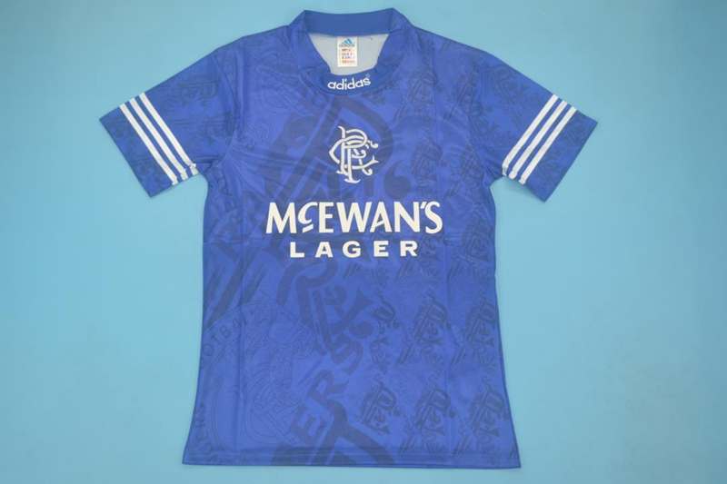 Rangers Soccer Jersey Home Retro Replica 1994/96