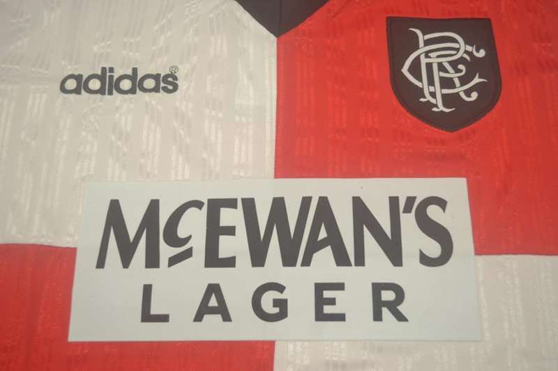 Rangers Soccer Jersey Away Retro Replica 1995/96