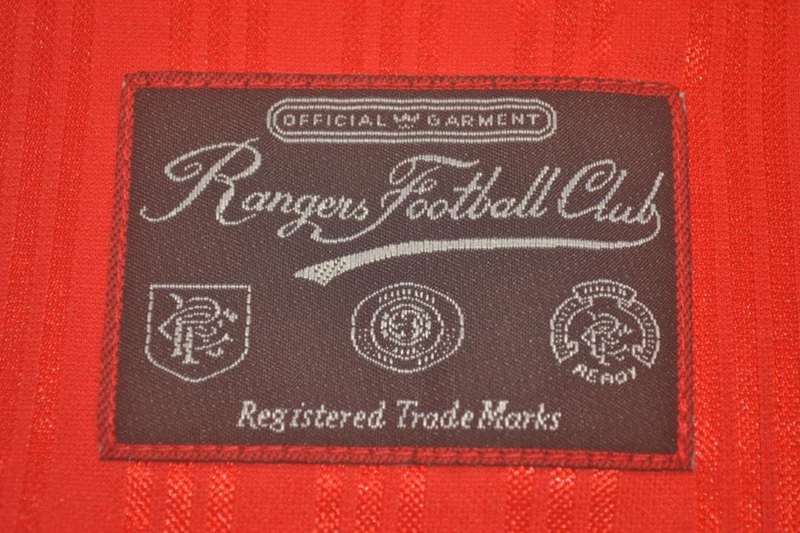Rangers Soccer Jersey Away Retro Replica 1995/96
