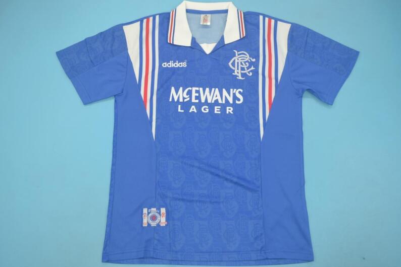 Rangers Soccer Jersey Home Retro Replica 1996/97