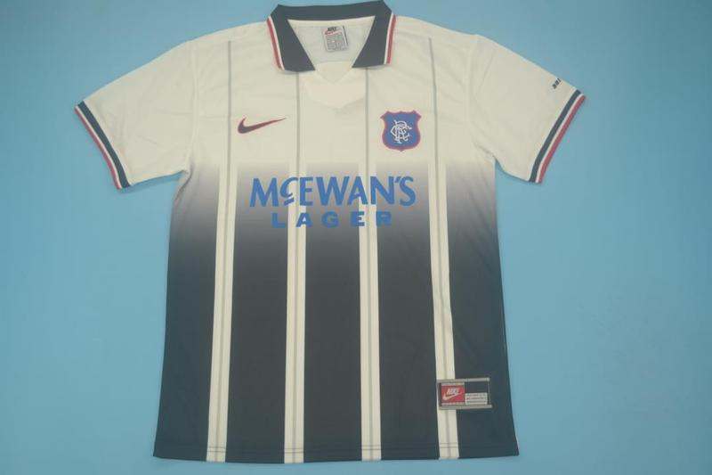 Rangers Soccer Jersey Away Retro Replica 1997/99