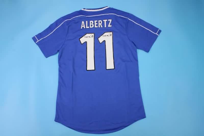 Rangers Soccer Jersey Home Retro Replica 1999/01