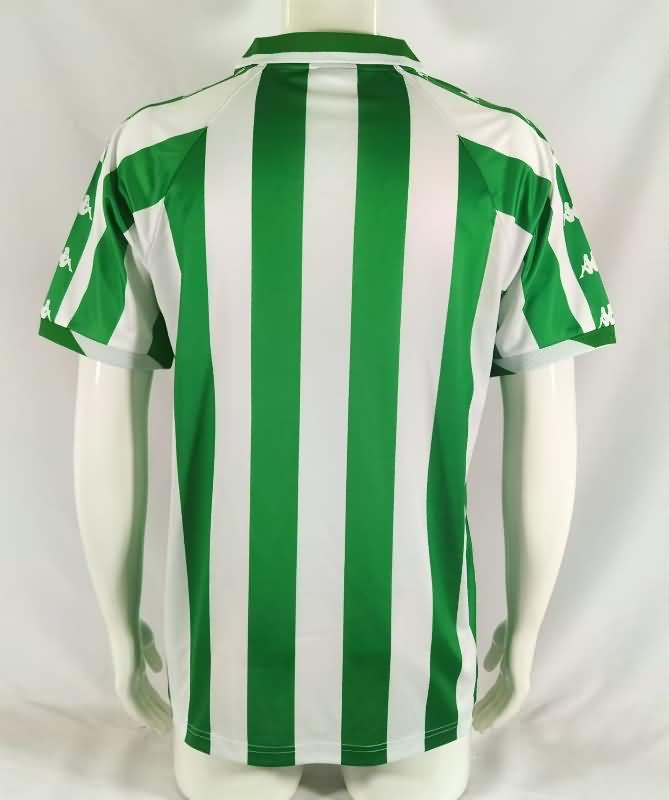Real Betis Soccer Jersey Home Retro Replica 2000/01