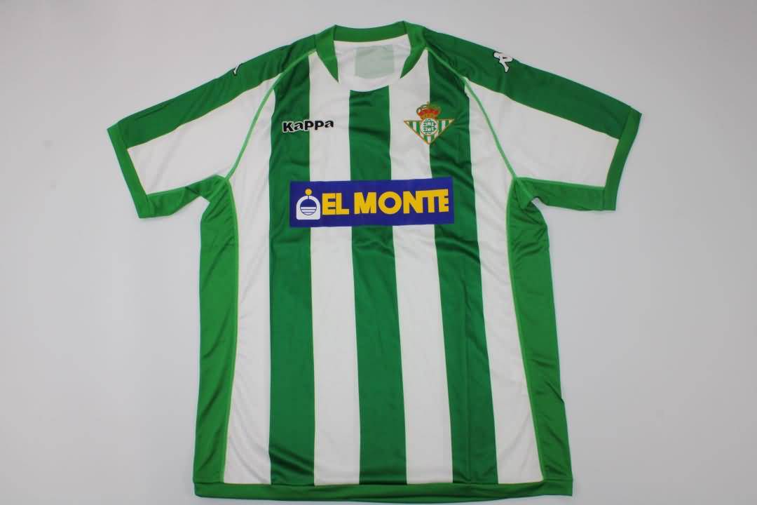 Real Betis Soccer Jersey Home Retro Replica 2001/02