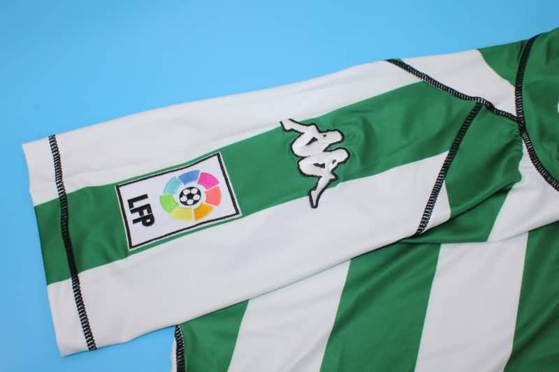 Real Betis Soccer Jersey Home Retro Replica 2003/04